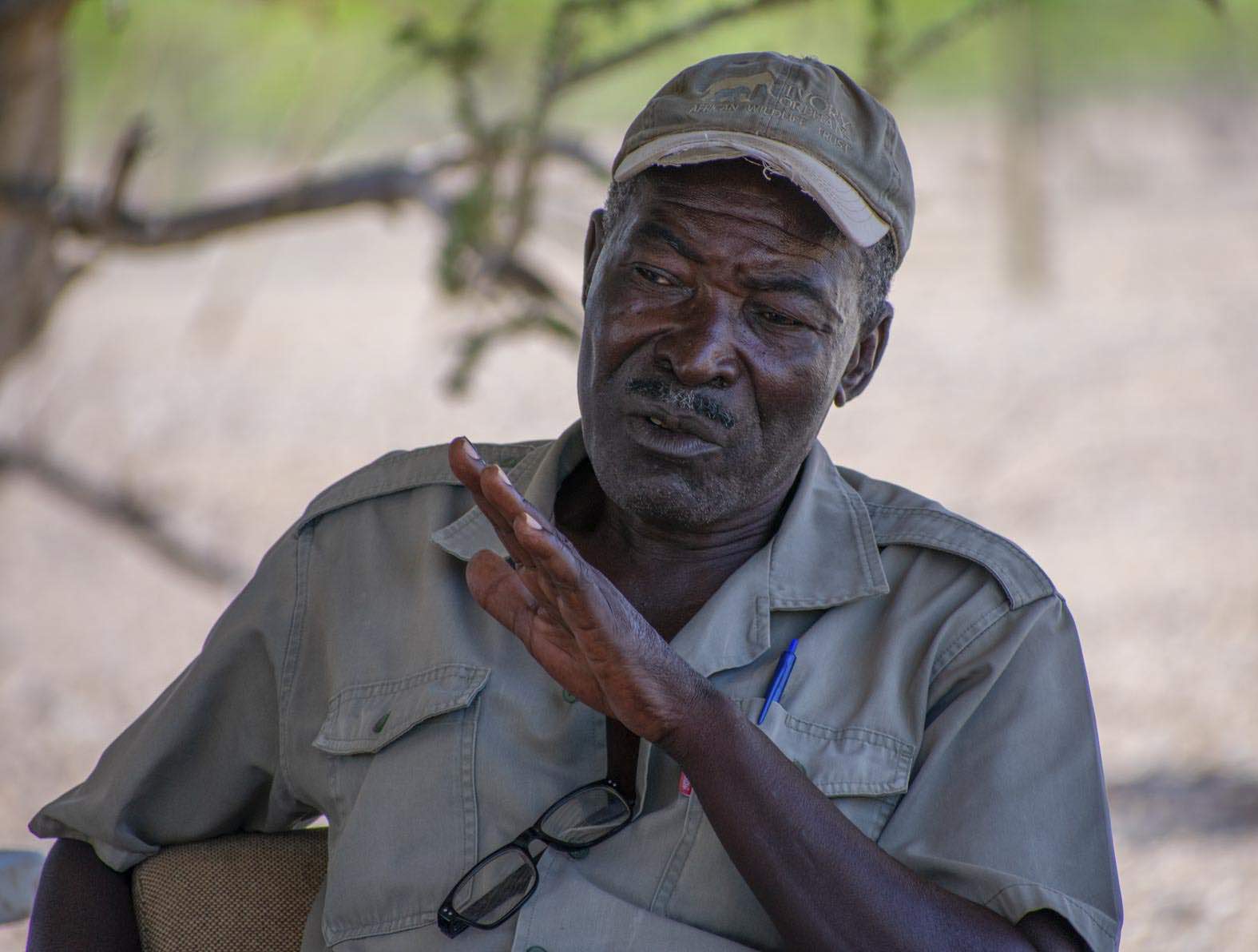 A portrait photo of Pineas Kasaona.