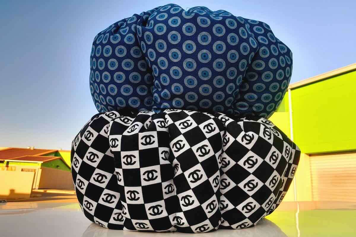 Two Namibags stacked one on top of the other.