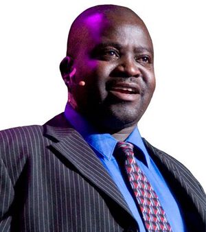 Portrait photograph of John K. Kasaona.