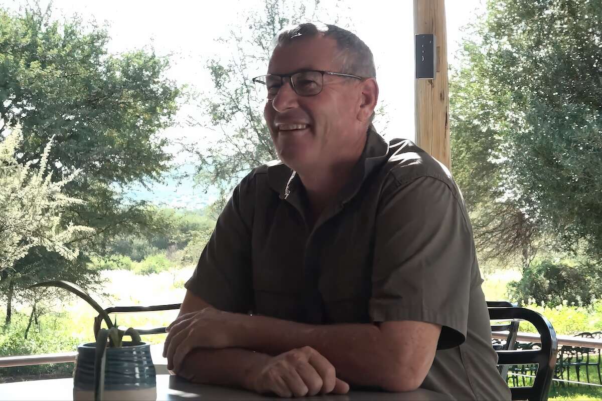 A still frame from the featured video.