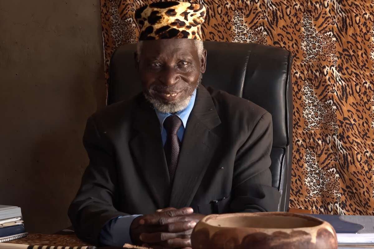 A still frame from the featured video.